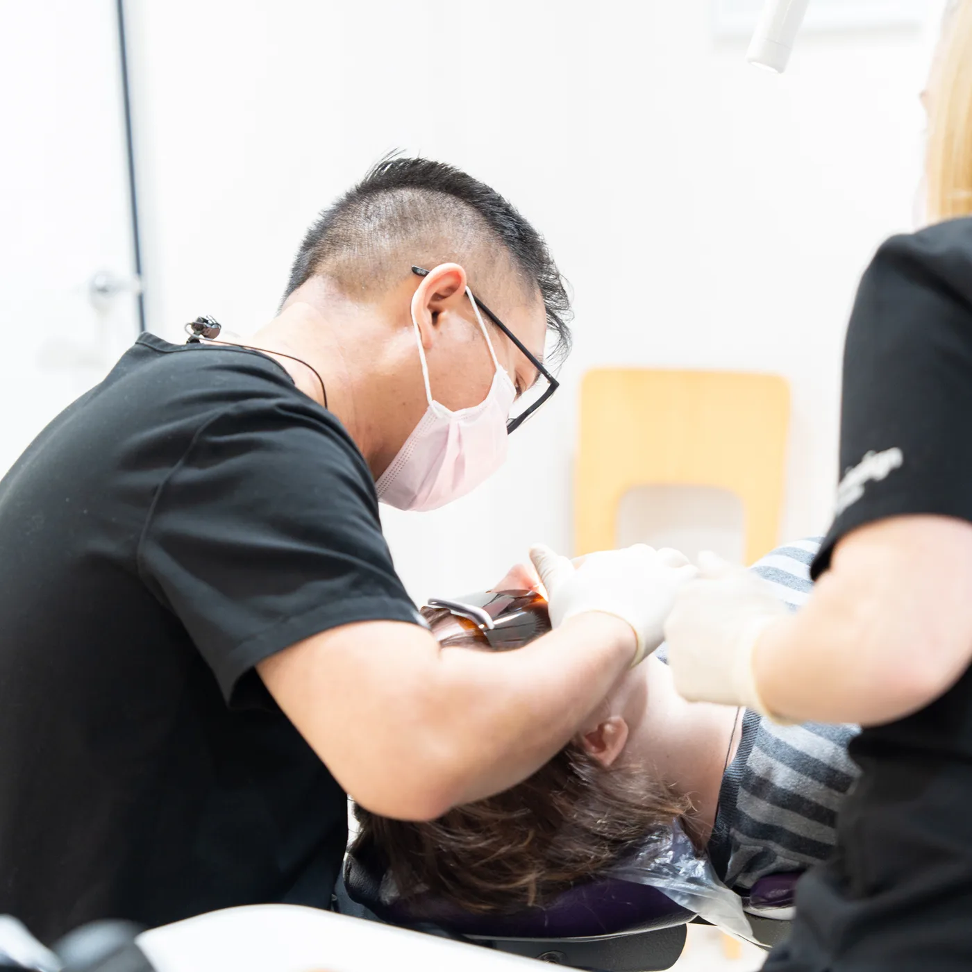 A confident patient after treatment at Medland Orthodontics A confident patient after treatment at Medland Orthodontics
